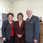 Sister Gilgen, Wanda Harris, Elder Gilgen at Elkton